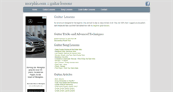 Desktop Screenshot of morphis.com